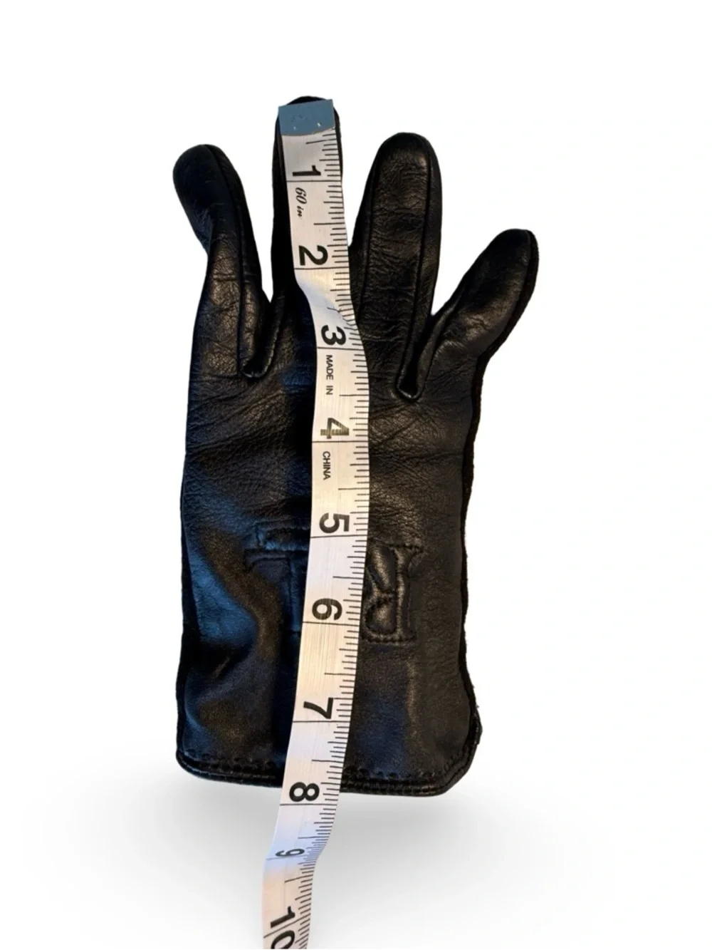 Lauren Ralph Lauren Raised Logo Leather Touch Gloves - Picture 7 of 10